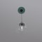 Ekena Millwork Cole PVC Medallion (Canopies up to 4 1/4"), 10"OD x 3 1/2"ID x 3/4"P, Metallic Sea Mist CMP10COFSM - alternate 9